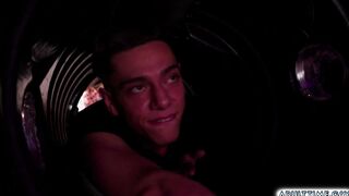 Benvi open wide his legs for Blake Wilder's huge cock
