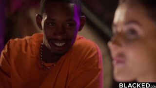 BLACKED Shy & Hottie Sybil seduces her celebrity crush