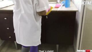 MAMACITAZ - (Maria Antonia Alzate, Sofia Zarate) - Dominant Red Oral Sex Lesbo Seduces Her 18 Latina Maid