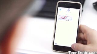 Amazing Teenie Little Candy Anal with boyfriend