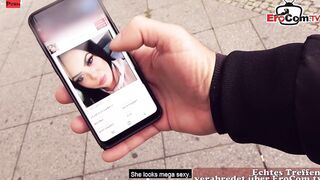 German BBW Skank picked up online for a outdoors pov plowed