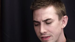 Skinny ass twink sucks big cock before kinky forbidden fuck