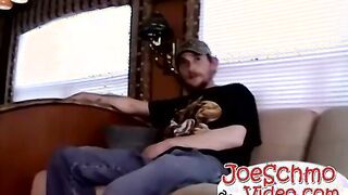 Bruce has a great uncut cock and real juicy oozing precum