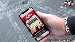 Slender 18yo german college girl barely legal pick up for a real sex date