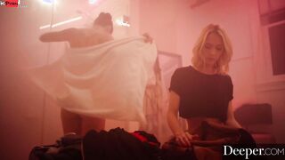 Deeper. Brooklyn has rough anal sex with dance partner
