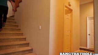 Hunky Riley Mitchel barebacked by Sherman Maus after blowjob