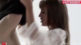 WHITEBOXXX - Silvia Dellai Is Gets Her Tight Ass Pounded! By A Thick Penis - LETSDOEIT