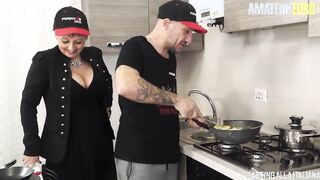 CASTING ALLA ITALIANA - (Barbara Gandalf, Omar Galanti) Dirty Older Slut Loves