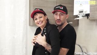 CASTING ALLA ITALIANA - (Barbara Gandalf, Omar Galanti) Dirty Older Slut Loves