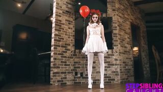 Step Siblings Caught - If your stepsister dressed as a clown, would you screwed her? - S18:E9