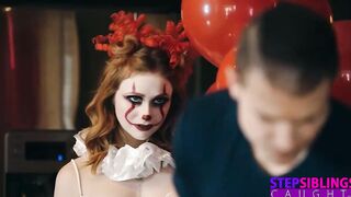 Step Siblings Caught - If your stepsister dressed as a clown, would you screwed her? - S18:E9