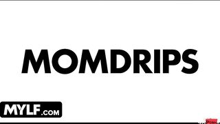 Mom Drips - Curvy Gigantic Boobies Step Mom Receives Huge Load Of Cum Deep Inside Her Latin Vagina