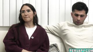 Teen couple have threesome with the doctor