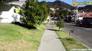 CarneDelMercado - Hottie Hispanic Sara Alvarez Has Goddess Fun With