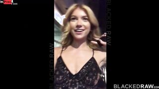 BLACKEDRAW Monster black stud dominates blonde hipster