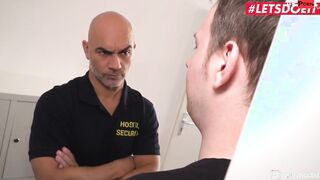 HORNY HOSTEL - Security Guard Is Here To Pounded Big