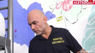 HORNY HOSTEL - Security Guard Is Here To Pounded Big