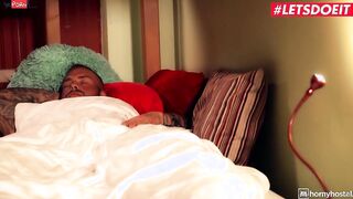 HornyHostel - Silvia Dellai Kinky Czech Wakes up Hotel Guest and Fucks