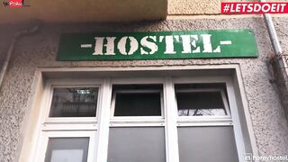 HornyHostel - Silvia Dellai Kinky Czech Wakes up Hotel Guest and Fucks