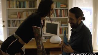 Bigtitted sinner babe fucked hardcore in missionary