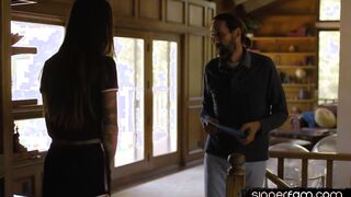 Bigtitted sinner babe fucked hardcore in missionary