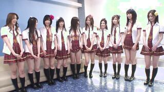 Hot Japanese Girls College Uniforms Teachers Orgy