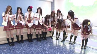 Hot Japanese Girls College Uniforms Teachers Orgy