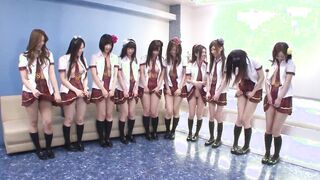 Hot Japanese Girls College Uniforms Teachers Orgy