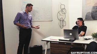 Masyn Thorne Office Fuck his Co-worker Carter Woods