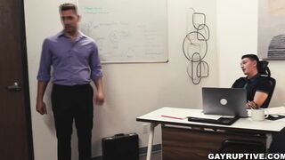 Masyn Thorne Office Fuck his Co-worker Carter Woods
