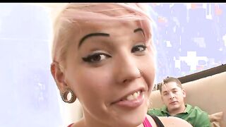 Cutie Amateur Christina Apple Has Long Natural Boobies And A Hunger For Cock!
