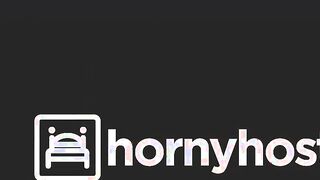 HORNYHOSTEL - Sarah Kay Learns How To Banged!! A Gigantic African Dick - LETSDOEIT
