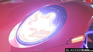 BLACKED RAW Race car party turns inside out of control