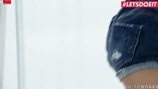 WHITEBOXXX - Rebecca Volpetti Slim Romanian 19 Yo Takes A Big Cock Inside Her Butt Full Sex Tape