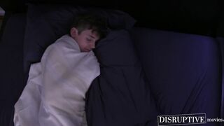 Stepuncle Dale Savage warms up virgin twink Jack Bailey with big load