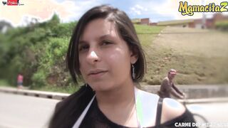MAMACITAZ Gigantic Ass Latina Ley Didi Takes thick Penis On
