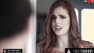 PURE TABOO Scarlett Mae Swallows Her Criminal Ex-Boyfriend's Load Before