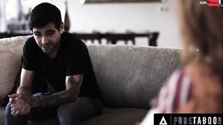 PURE TABOO Scarlett Mae Swallows Her Criminal Ex-Boyfriend's Load Before