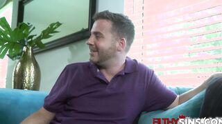 Hazel gets Tony's cock as her graduation gift