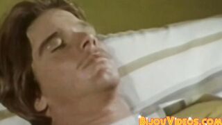 Handsome homo receives BJ before spreading legs for raw cock