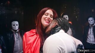 Deeper. Lulu, April, Jasmine & Isiah serve Girlfriend Maitland