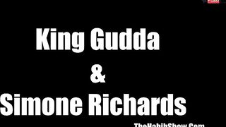 King Gutta fucks thick texas 18 yo freak simone richards