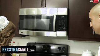 Exxxtra Small - Short 18 year old Yo With Amazingly Goddess Body Busted Big