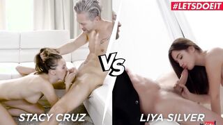 LETSDOEIT - Liya Silver vs Stacy Cruz Compilation - Who's Your Favorite?