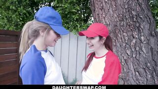 Softball Diamond Daughter Cock Down