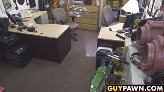 Unhappy customer given ass to fuck and a blowjob to relax