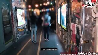 Skinny German blonde dating a stranger online for a fucked