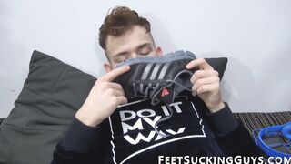 Cute dudes ass gets pounded hard by Santas hung helper