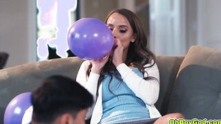 Pristine Edge got fucked by two fresh big cock