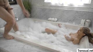 Pervert dude analed friends TS wife
